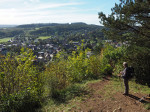 uitzicht op Bomal vanaf de Calvariberg
