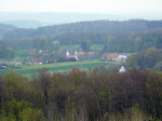 Alex-Schotte-Hütte met uitzicht naar het noorden