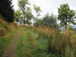 Grauer Weg panorama wandelpad
