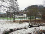 in het park bij Fleckenberg