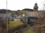 Nordenau, met kerk en Burg Nordenau