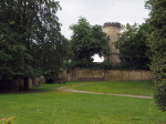 rond de Burg Ruïne Tecklenburg