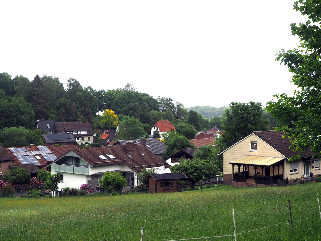 uitzicht over Holzhausen-Externsteine