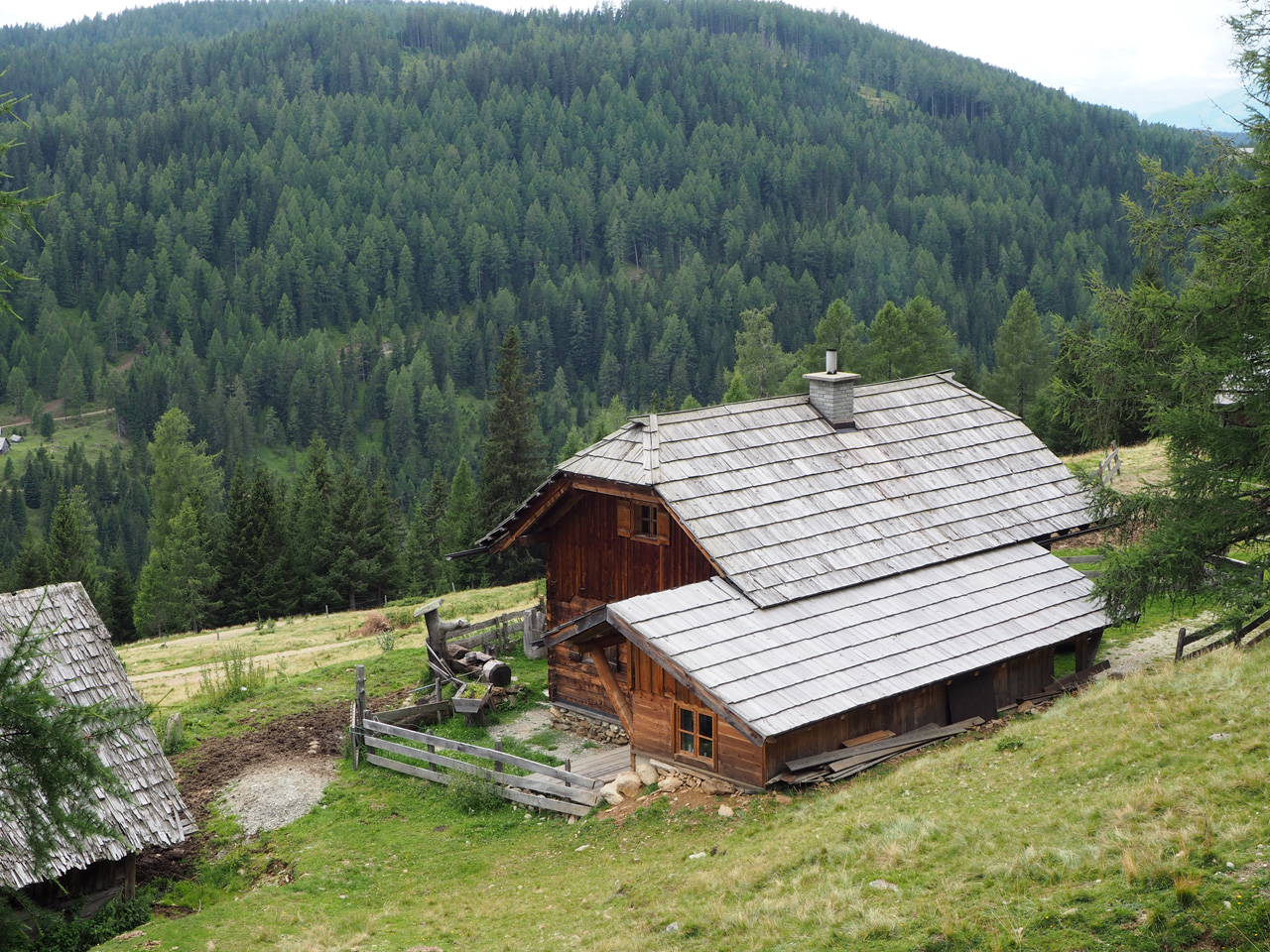 boven de Hollnhütte en Gasthütte