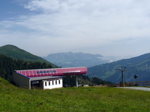 het bergstation Hochalm