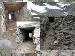 tunnels en ruïnes rond het Knappenhaus