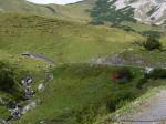 onderweg van het Berghaus naar de Innerpalüdalpe