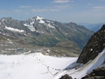 Gipfelplattform Schaufelferner Gletscher