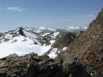 Gipfelplattform Schaufelferner Gletscher