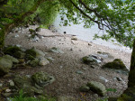 verder over het oeverpad van Loch Lomond