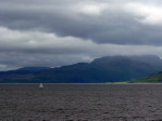aan boord van de veerboot naar Isle of Skye