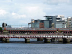 wandeling door Glasgow langs de Clyde