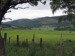 de heuvels en bergen bij Ballindalloch