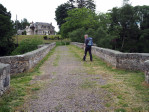 de oude brug bij Speybridge