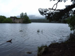 Loch an Eilein met kasteel ruïne