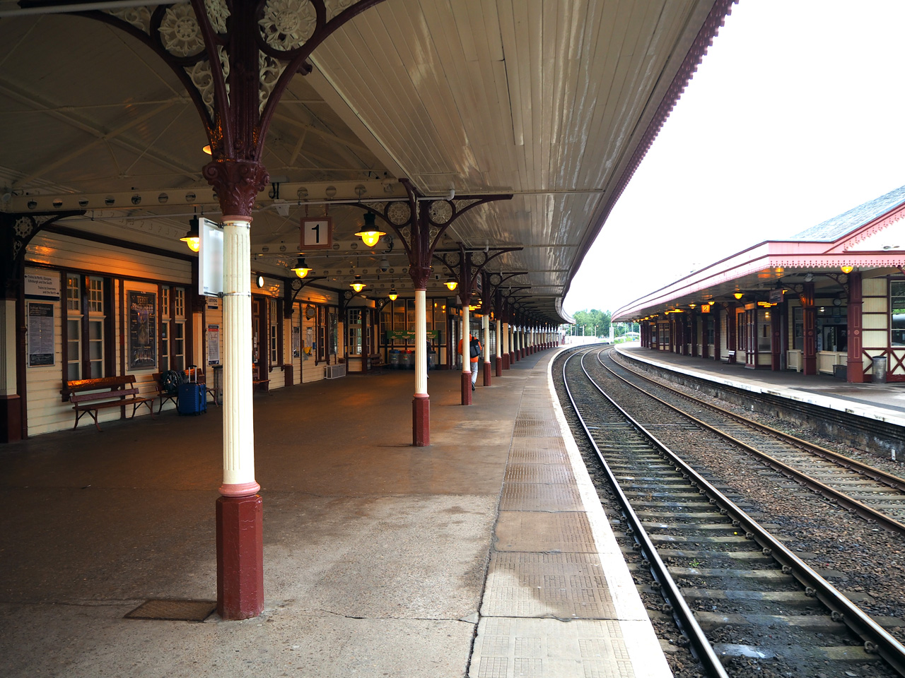 Railwey station Aviemore Cairngorms