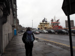 de zeehaven van Aberdeen