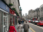 het centrum van Aberdeen