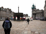 het centrum van Aberdeen